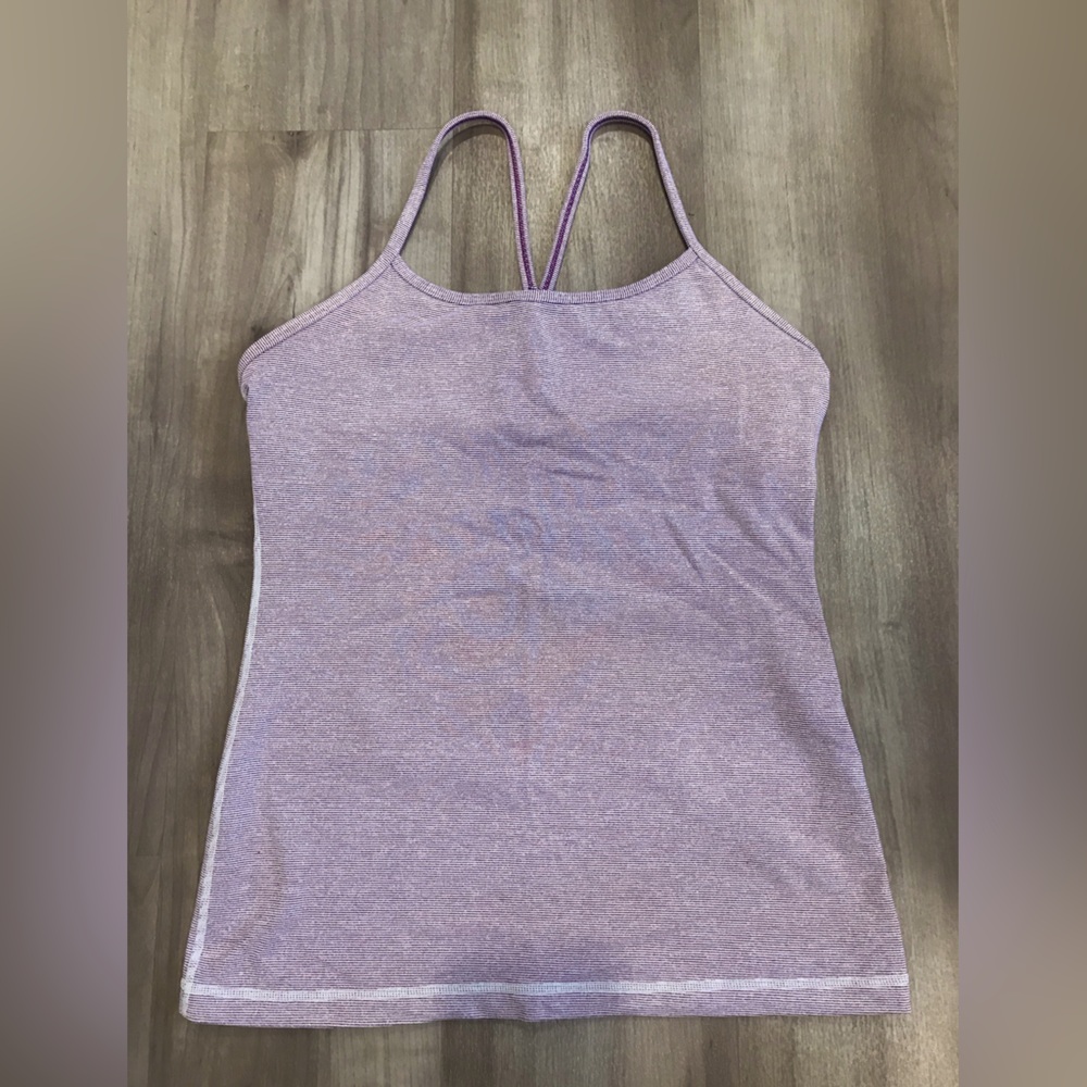 Lululemon Power Y Tank, Mini Stripe